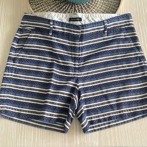 Lands’ End Size 12 Striped Twill Shorts